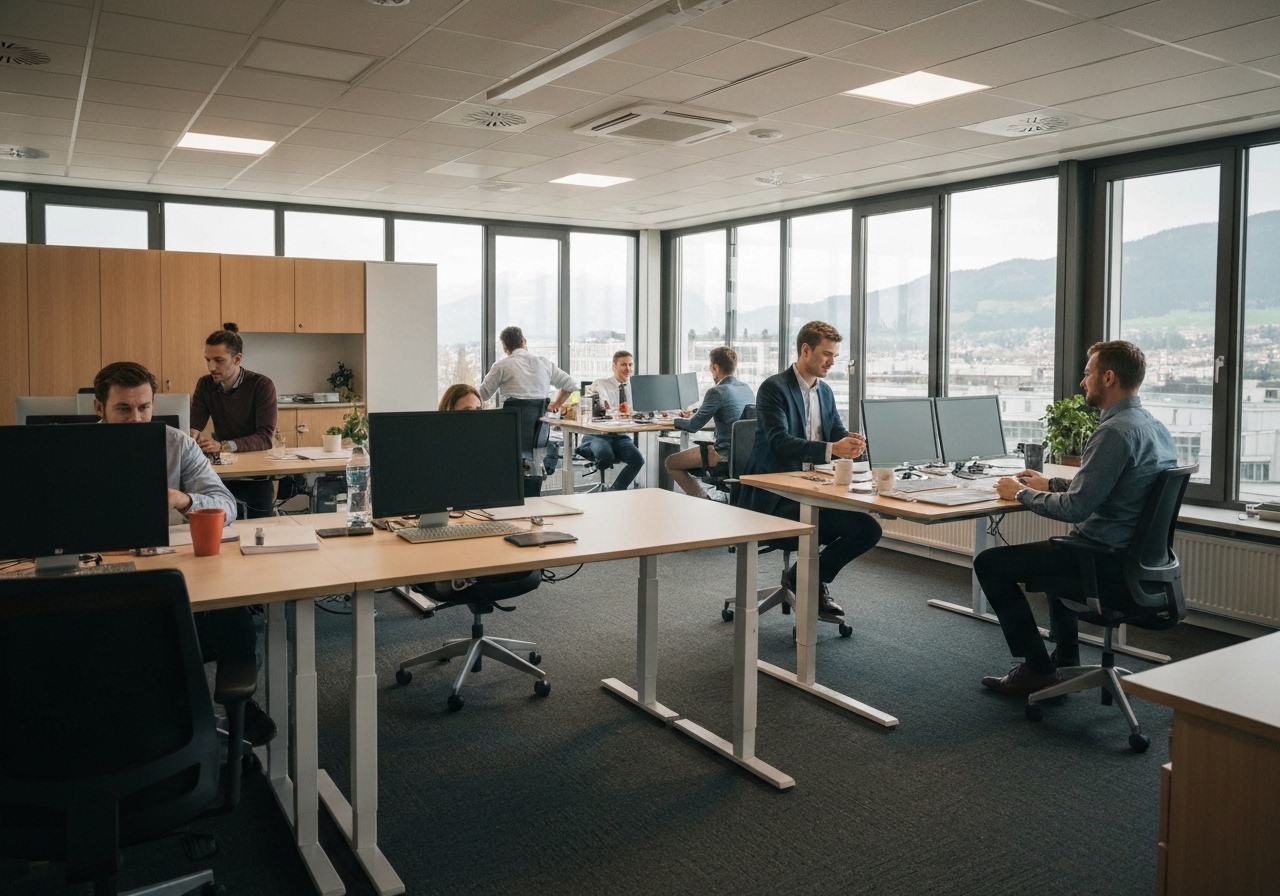 3 Solutions Flex Office PME Suisse : Agilité et Coûts