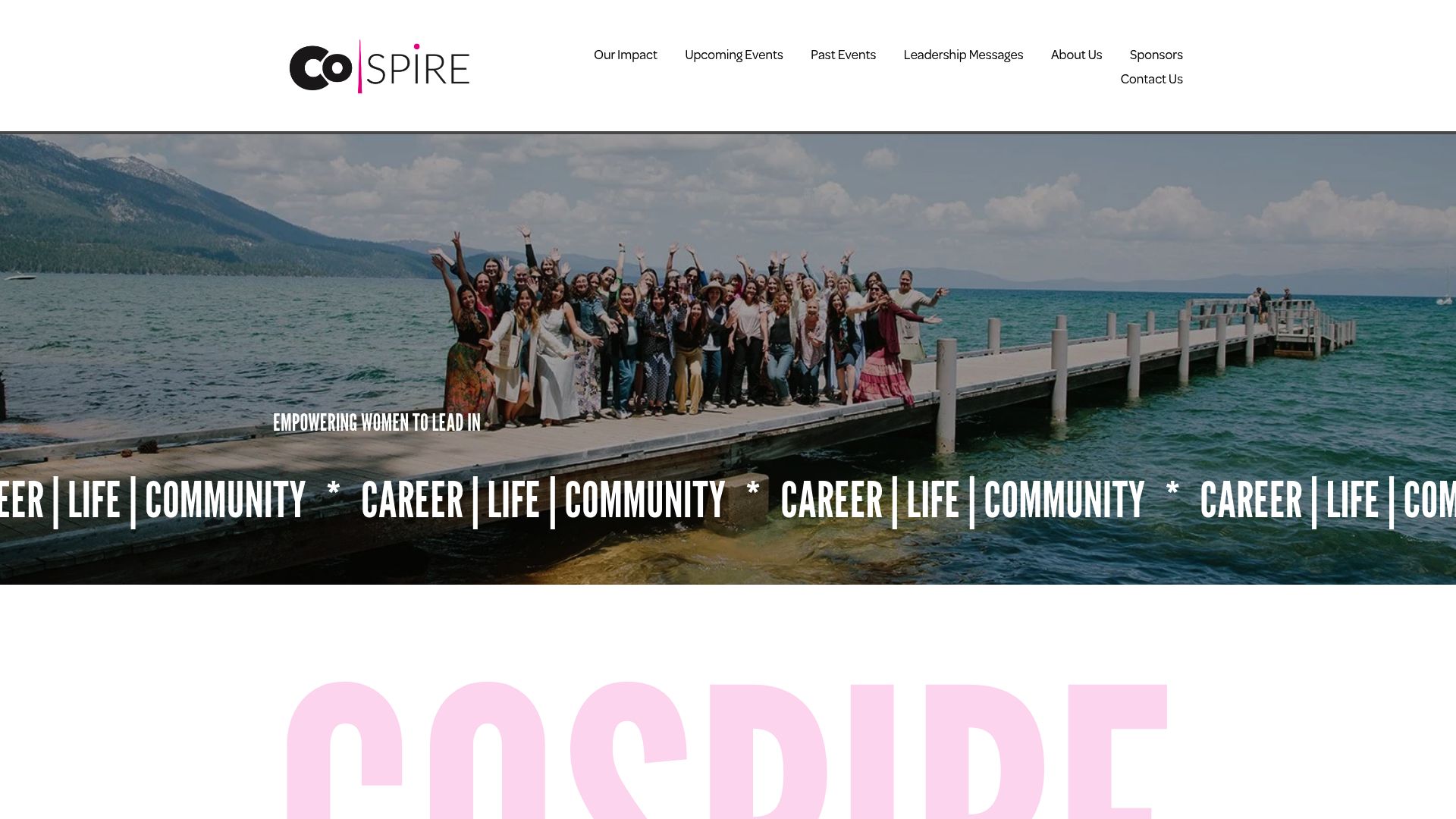 Screenshot of www.cospire.org